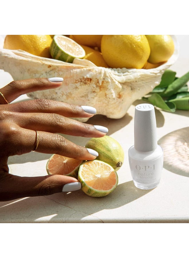OPI - طلاء أظافر نيتشر سترونج - سترونج آز شيل، أبيض، 15 مل - Image 1
