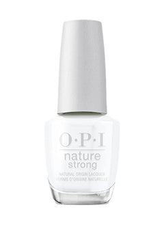 OPI طلاء أظافر نيتشر سترونج - سترونج آز شيل، أبيض، 15 مل  - Image 1