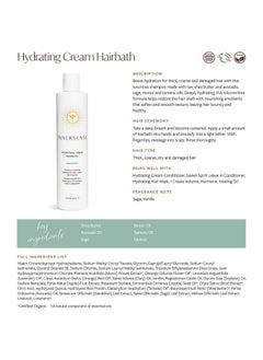 innersense Organic Beauty Natural Hydrating Hairbath Shampoo ; Nontoxic Crueltyfree Clean Haircare (10Oz)  - Image 5