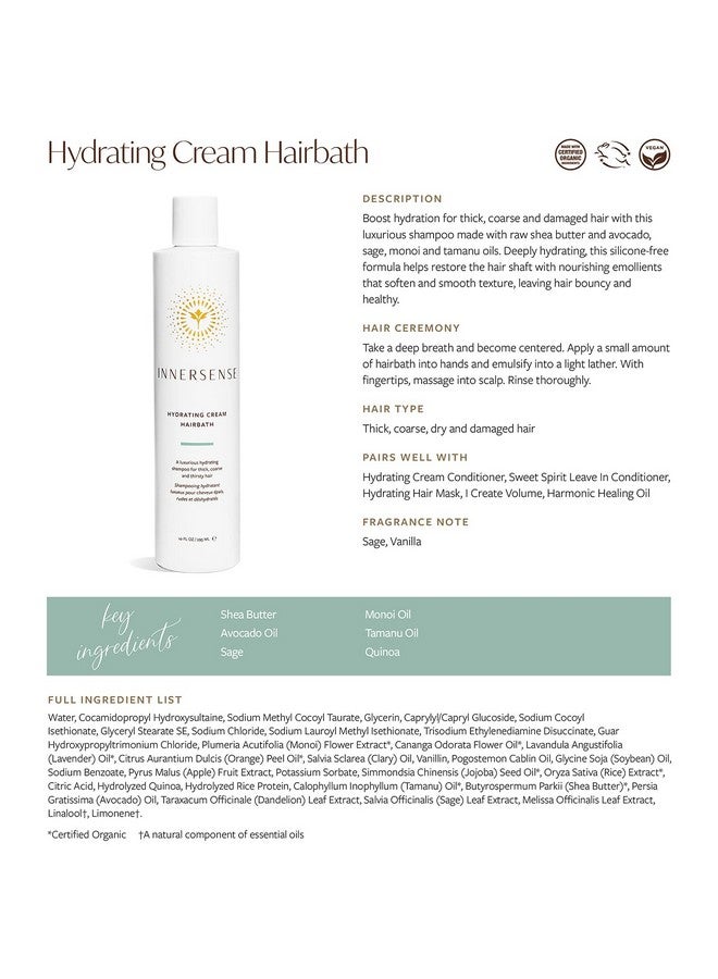 innersense شامبو مرطب طبيعي للشعر من Organic Beauty؛ منتجات العناية بالشعر النظيفة الخالية من السموم والخالية من القسوة (10 أونصات) - Image 5