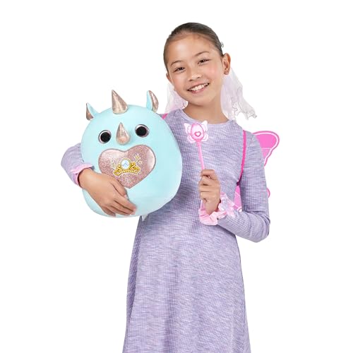 Rainbocorns Eggzania Fairy Mania (Rhino) by ZURU, Plush Toy, Collectible Plush, Surprise Eggs, Wearable Accessories, Slime, Toys for Girls - Image 4