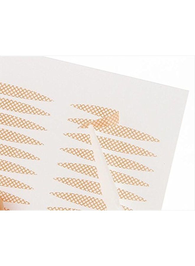 ericotry 800 Pcs Makeup Breathable Lace Eyelid Tape Invisible Single Side Double Eyelid Stickers Big Eye Decoration Perfect for Hooded Droopy Uneven Small Eyes - Image 3