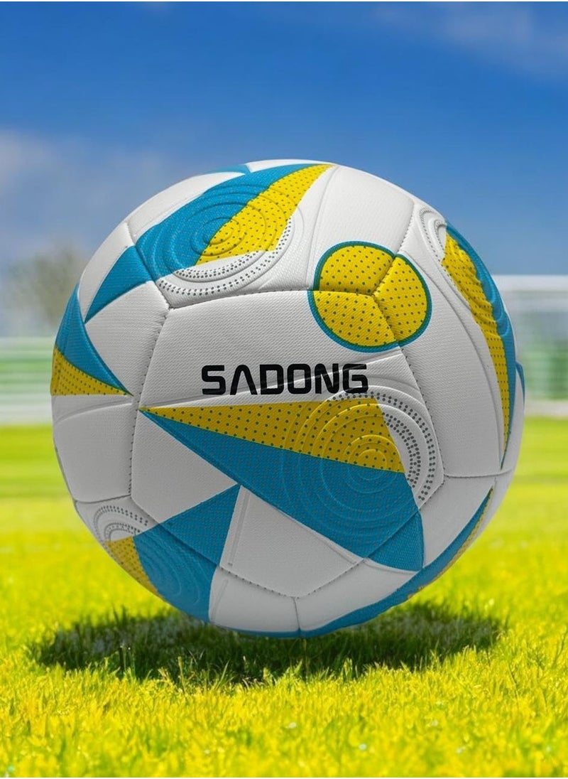 SportQ SportQ Professional Soccer Training Ball Size 5, Indoor Outdoor Soccer Training Ball for Soccer Players, Youth Soccer Fans, Training Competitions, Universal Ball  - Image 2