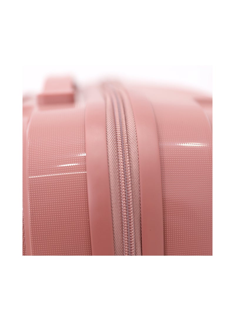 CAPITAL CAPITAL 3-Piece Hard-Side Polypropylene Luggage Set – Lightweight, Durable, Spinner Trolley with TSA Lock,Pink (S-20",M-24",L-28") - Image 5