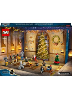 LEGO Harry Potter Advent Calendar 2024, Hogwarts Fantasy Toy for Kids, Includes 7 Minifigures and 16 Mini Builds, Christmas Countdown Treat, Gift for 7 Plus Year Old Girls, Boys and Fans 76438  - Image 2