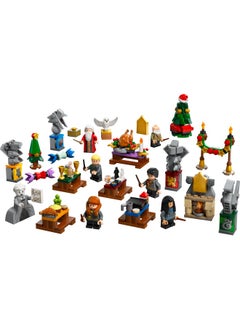LEGO Harry Potter Advent Calendar 2024, Hogwarts Fantasy Toy for Kids, Includes 7 Minifigures and 16 Mini Builds, Christmas Countdown Treat, Gift for 7 Plus Year Old Girls, Boys and Fans 76438  - Image 3