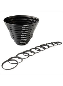 K&F Concept 11pcs Metal Stepping Rings Step Up Ring Set 26-30MM 30-37MM 37-43MM 43-52MM 52-55MM 55-58MM 58-62MM 62-67MM 67-72MM 72-77MM 77-82MM Compatible with Canon Nikon DSLR Cameras Lens  - Image 5