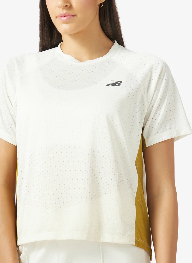 New Balance ANGORA (AGA) Viz-Tech Run T-Shirt for Women | Best Price UAE