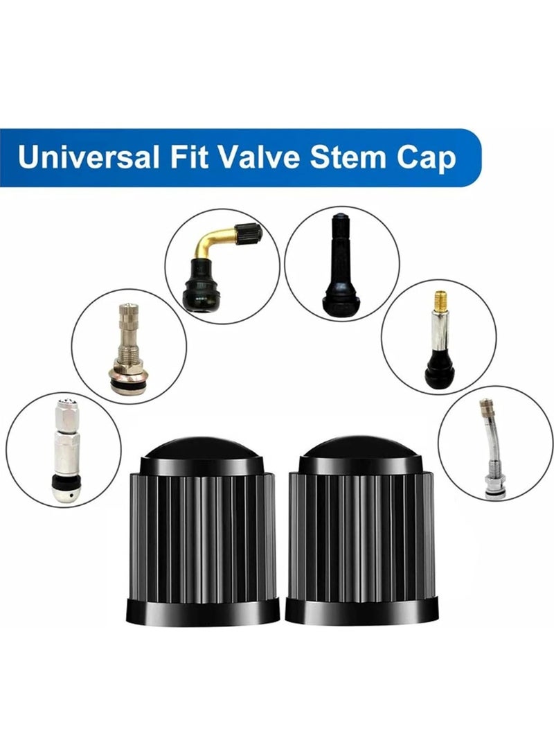 مجموعة أدوات صمام الإطار 33 قطعة، تشمل 20 نواة صمام و10 أغطية صمام وأداة نزع نواة صمام برأس واحد وأداة مزدوجة الرأس وأداة صمام 4 في 1 - Image 4