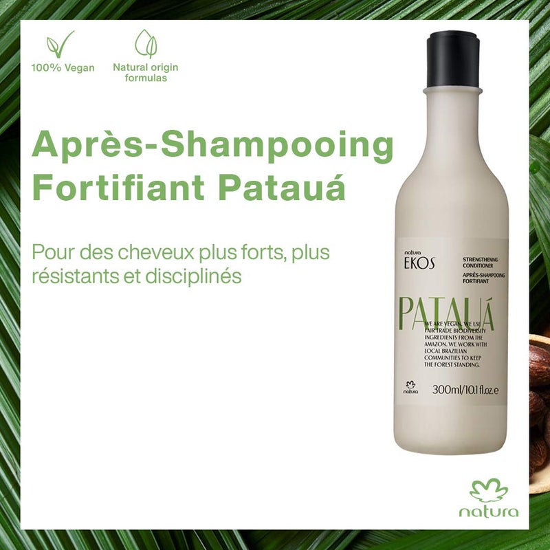 natura - Ekos PatauÃ¡ Strengthening Conditioner - Repair & Renew Hair - Fortify Roots & Strands - Protein Rich - Vegan Hair Care - Brazilian Beauty Secrets - Personal & Self Care - 10.1 fl oz (300ml) - Image 2