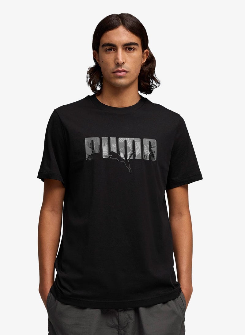 PUMA تي شيرت ESS LOGO LAB Story 2 - Image 1