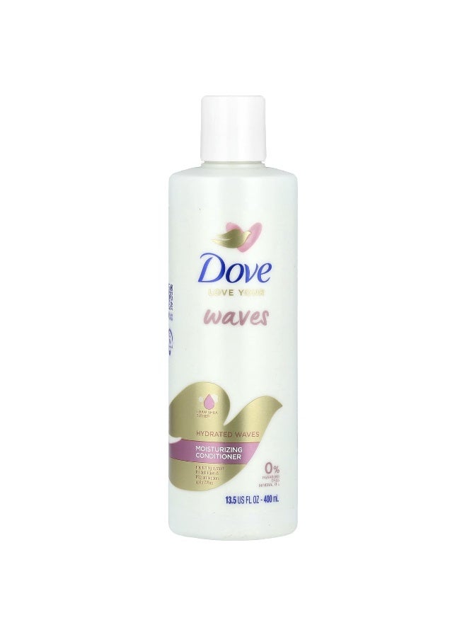 Dove, Love Your Waves, Moisturizing Conditioner, 13.5 fl oz (400 ml) - Image 1