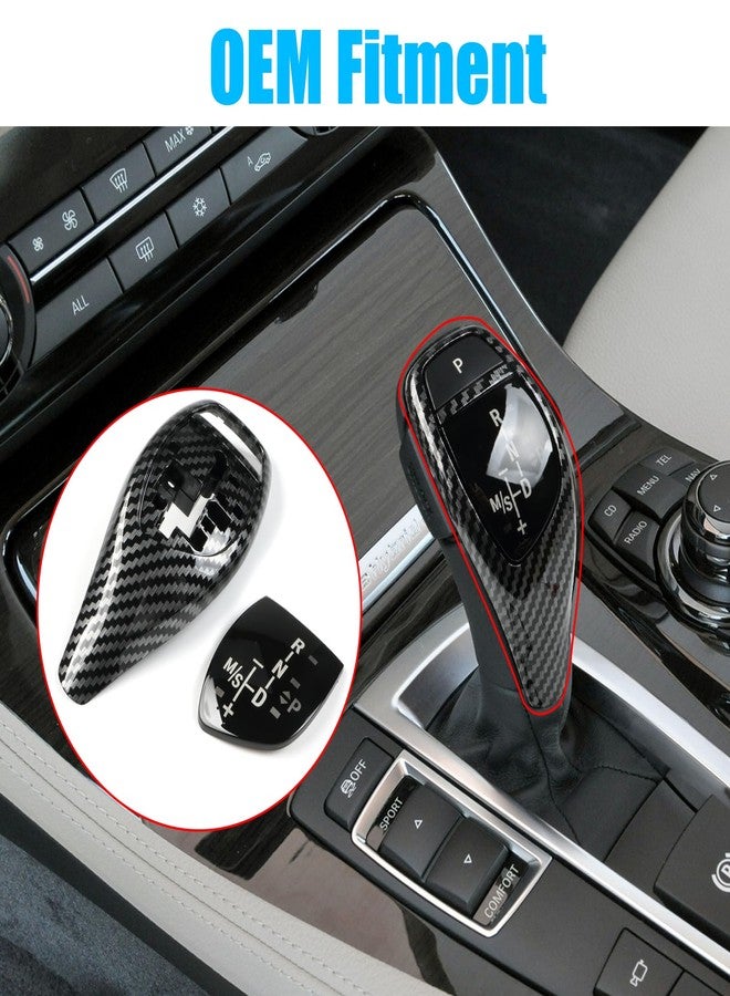 Jaronx Compatible with BMW Gear Shift Knob Cover Trim Replacement for 1'F20 F21/2'F22/3'F30 F31 F34/4'F32 F33/5'F10 F11/6'F06 F12 F13, Gear Shift Knob Panel Sticker for BMW 1 2 3 4 5 6 Series(Sport) - Image 5