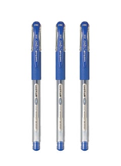 Uniball 6-Piece Signo DX Gel Pen Blue Ink  - Image 2