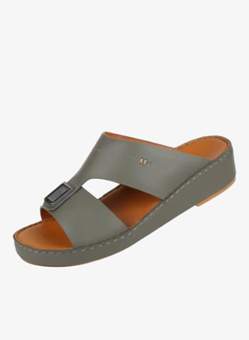 008-3719 Barjeel Uno Mens Arabic Sandals BS 36 Dark Grey