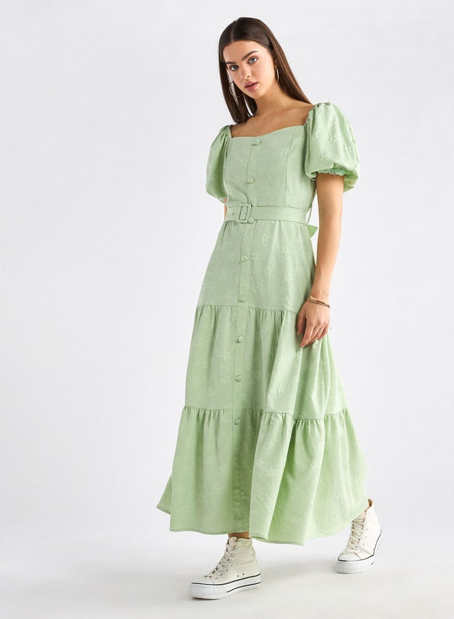 Splash FAV Tiered Maxi Dress - Image 1