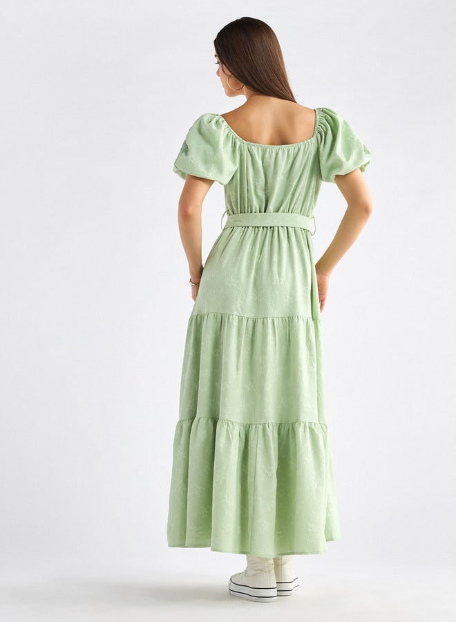 Splash FAV Tiered Maxi Dress - Image 3