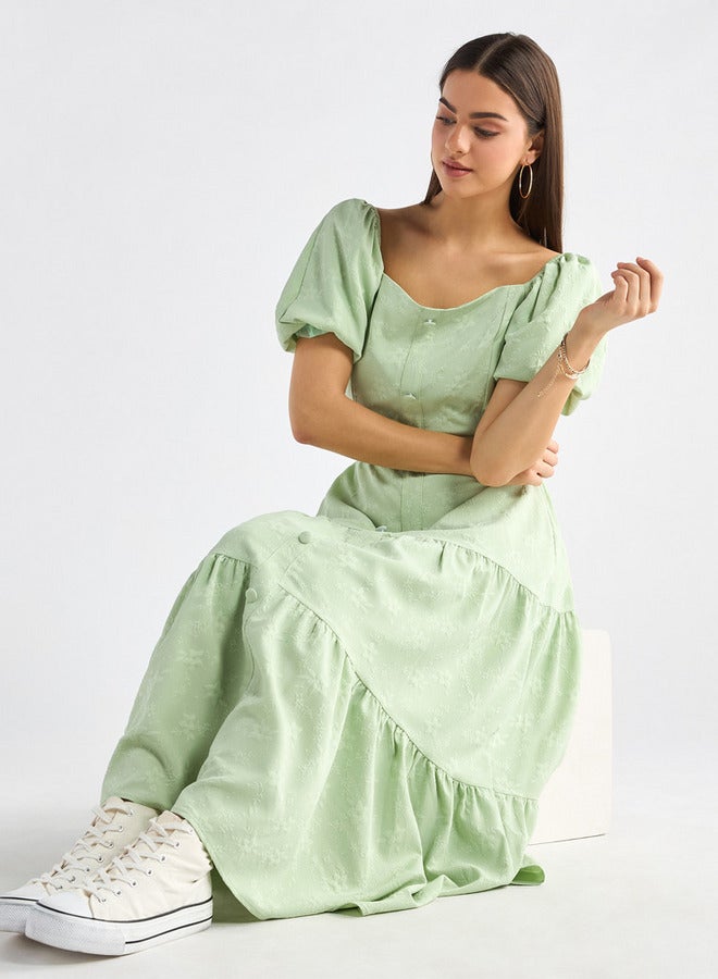 Splash FAV Tiered Maxi Dress - Image 2