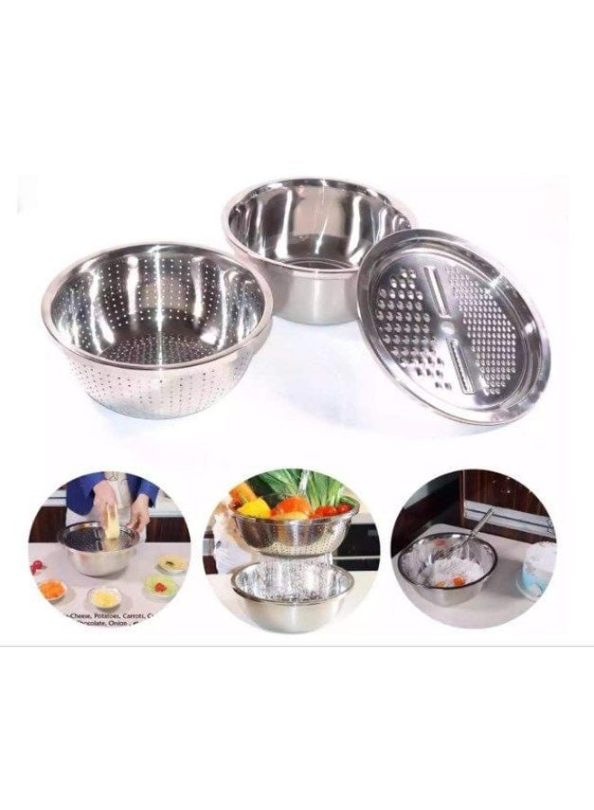 Dough mixer and grater set - Image 1