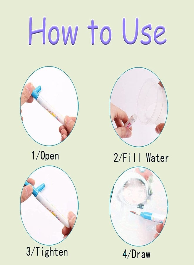 OCER Water Coloring Book for Toddler Mess Free Coloring Book-Books Reusable Coloring Book -Gift for Toddlers-Water Painting, Multicolor - Image 5