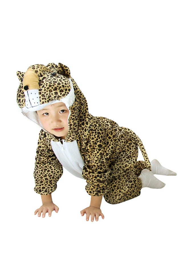 NIBEMINENT Animal performance costumes, kindergarten performance costumes, big bad Wolf, tiger, frog, little rabbit, mouse - Image 1
