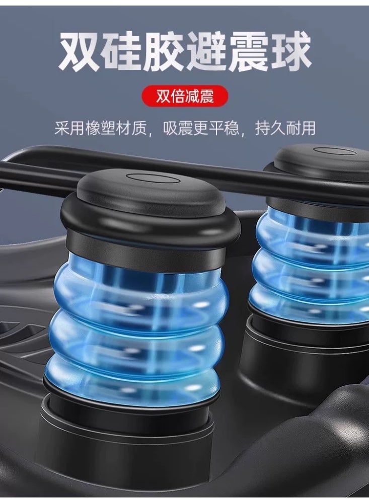 Trinx ActiveZone Ultra-Comfort Bike Saddle – Central Airflow, Memory Gel, Shock & Water Resistant - Image 3