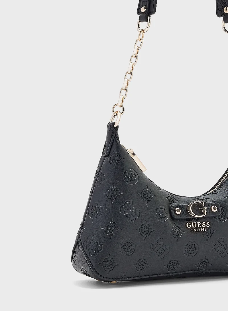 GUESS Gerty Top Zip Through Hobo