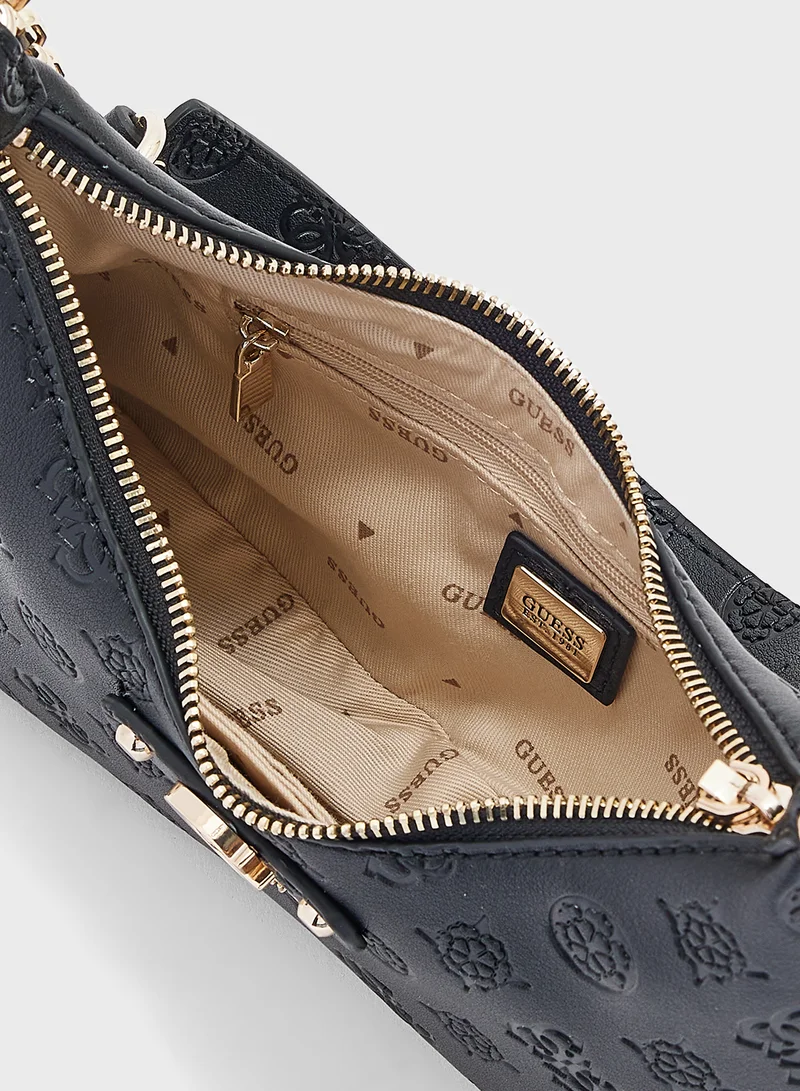 GUESS Gerty Top Zip Through Hobo