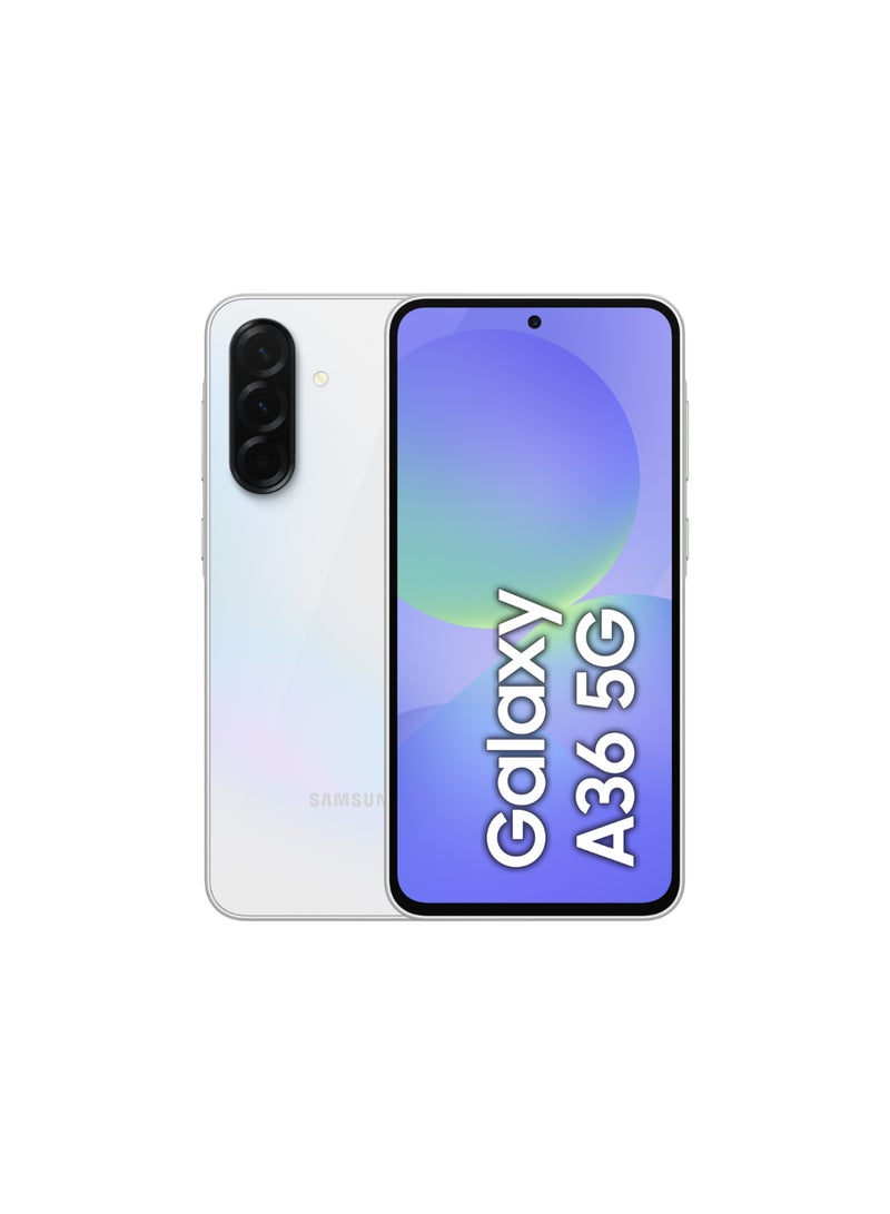 Samsung Galaxy A36 5G Dual SIM Awesome White 8GB RAM 128GB - International Version - Image 1