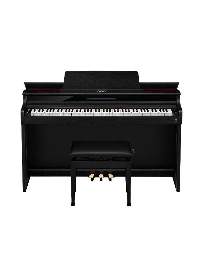 كاسيو بيانو كاسيو سيلفيانو الرقمي AP-550 - أسود - Image 2