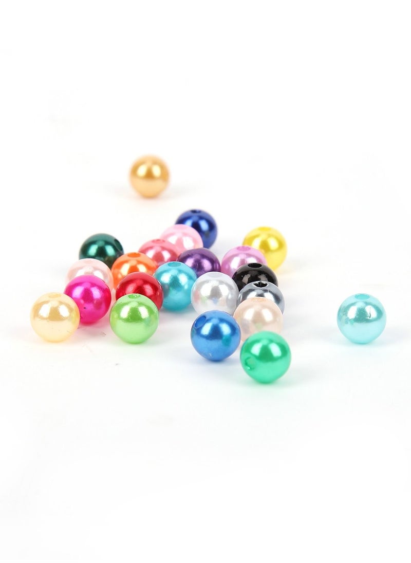 Grab Mantra - Multicolor Round Pearl Beads For Handicraft Jewelry, Necklaces, Bracelets, Handmade Household Craft - Image 1