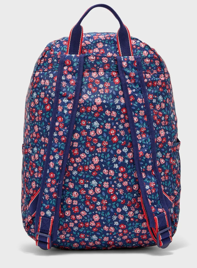 Cath Kidston Foldaway Front Zip Backpack