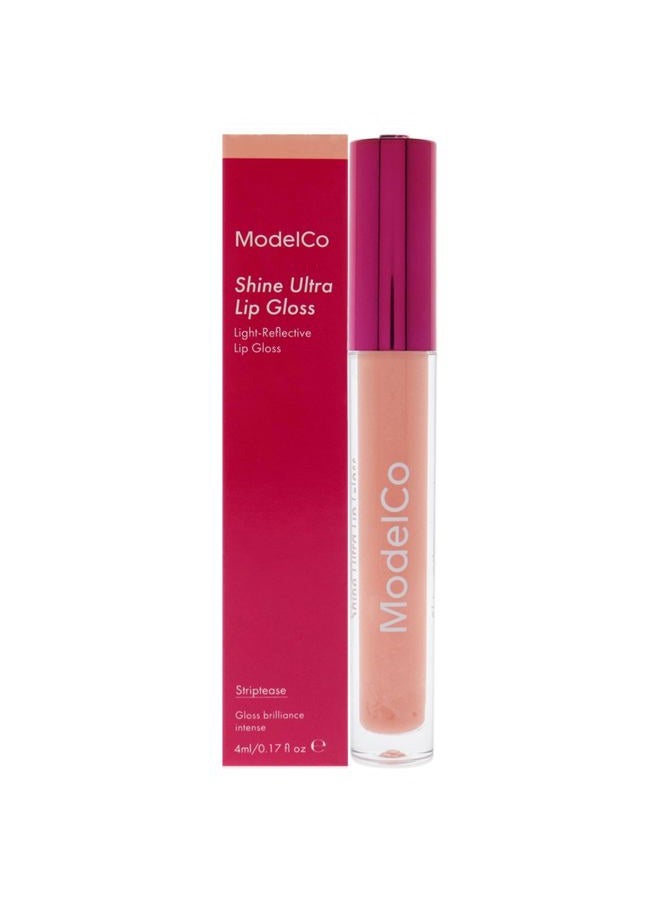 ModelCo Shine Ultra Gloss - - Highly Pigmented & Light-Reflecting Lip Gloss - Provides Intense Hydration & One-Swipe Coverage - Long-Lasting & Non-Sticky Finish - 0.1 oz. - Image 1