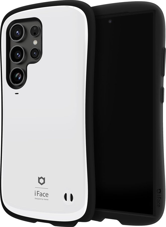 أي فيس جراب iFace متوافق مع سامسونج جالاكسي S24 ألترا [الدرجة الأولى] - جراب أنيق مقاوم للصدمات مزدوج الطبقات [غطاء صلب مع حافة واقية] جراب حماية متين للهاتف [تم اختباره ضد السقوط] - أبيض - Image 1