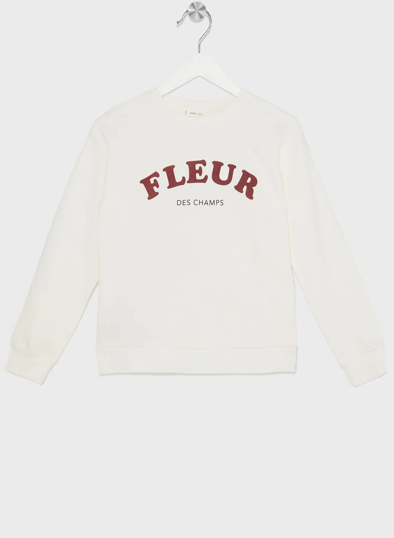 مانجو Kids Graphic Sweatshirt