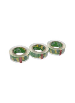 Generic Wide Tape 3 Rolls Crystal Clear - Excellent Adhesion and Long Life - 300 Yards  - Image 2