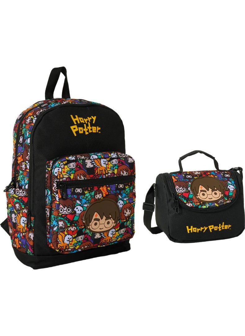 Famebag - -Harry Potter Primary and Secondary School Bag and Lunchbox Set - Image 1