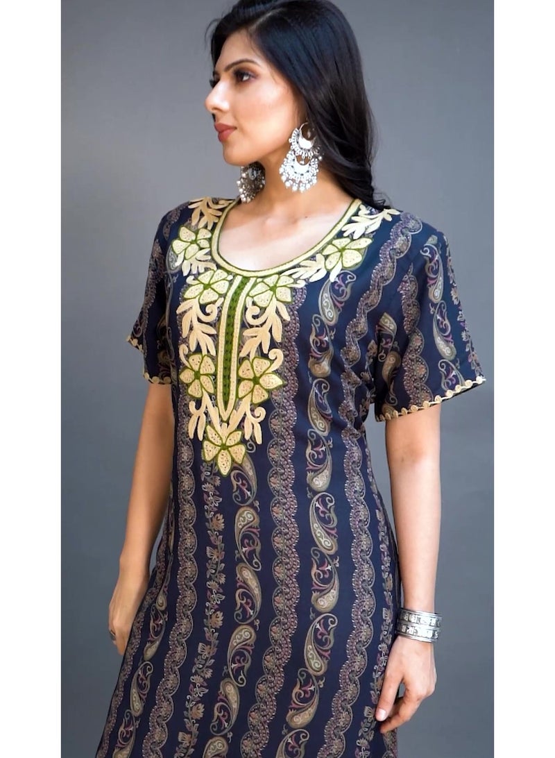 Zainah Jalabiya Good and Perfectly Styled Women's Casual Dress  - Image 3