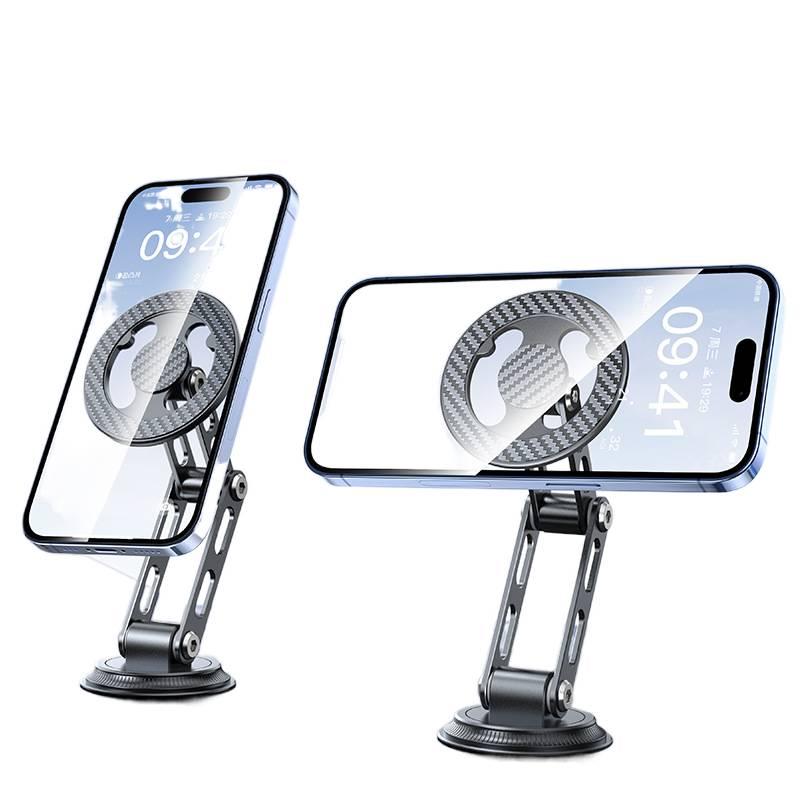 MZ Black Magnetic Car Phone Holder for Universal Fit - Image 4
