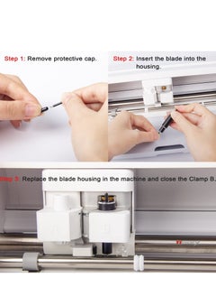 Y&D Explore Deep Cut Blade for Cricut, Perfect Tool Cricut Maker and Air one, /Air 2, 3, Easy to Install Cuts Thick Materials-Craft  - Image 5