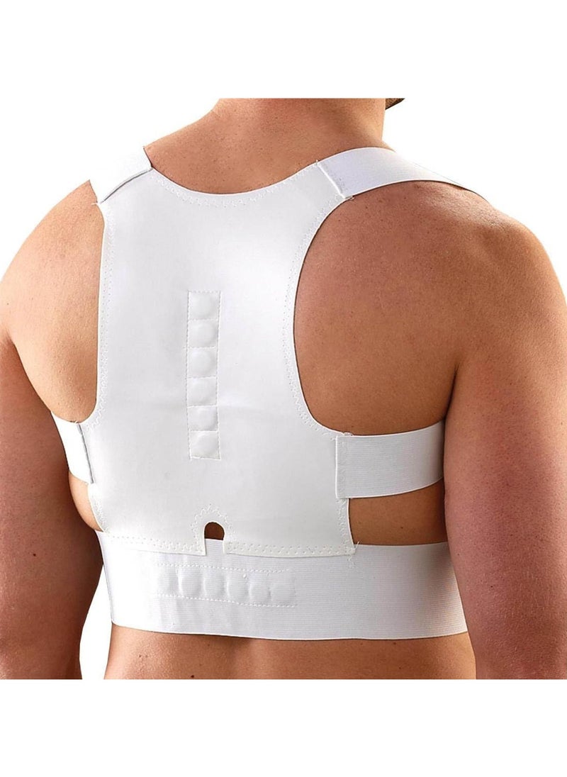 BONITO - Back Brace, Posture Corrector for Women and Men, Adjustable Back Support Belt, Upper Back Brace Posture Trainer for Body Correction,  Relieves Pain, Straightens the Back (M) - Image 1