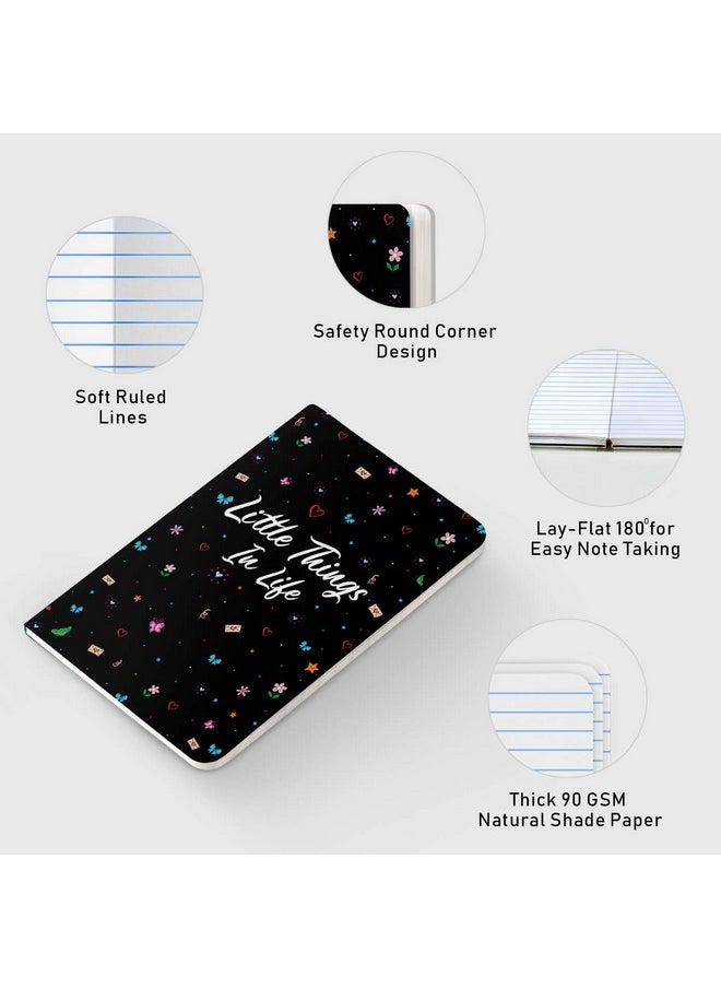 فيكطر نوطس دفتر ملاحظات Factor Notes: 90 جرامًا لكل متر مربع، B6، مسطر، 112 صفحة، مذكرات يومية (أشياء صغيرة في الحياة)  - Image 3