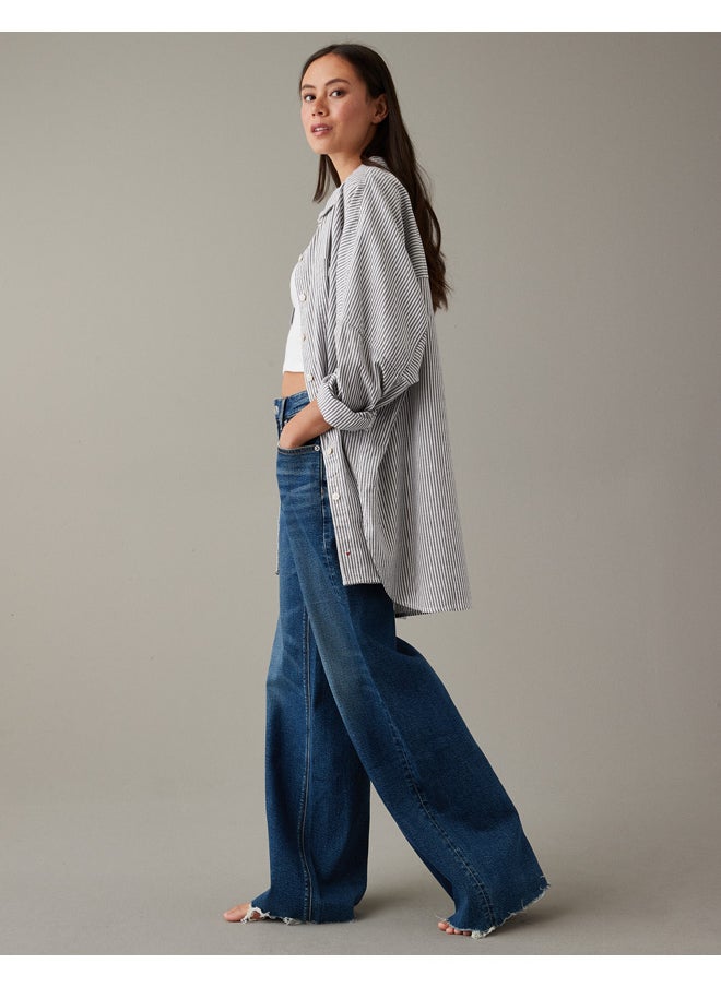American Eagle - AE Go Big Oversized Shirt - Image 1