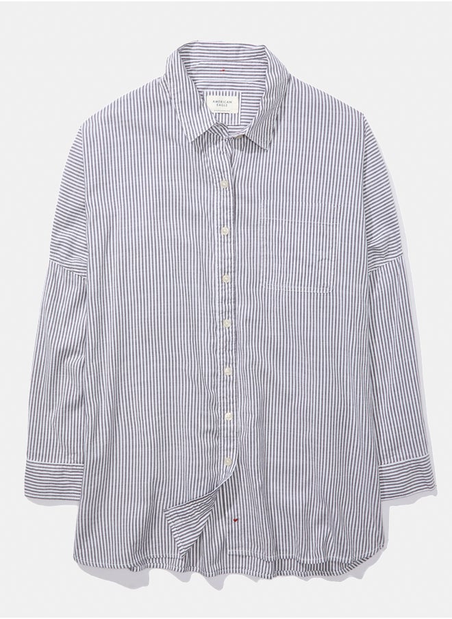 American Eagle - AE Go Big Oversized Shirt - Image 1