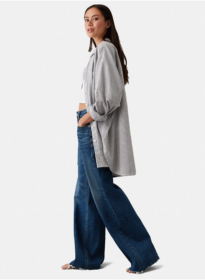 American Eagle - AE Go Big Oversized Shirt - Image 1
