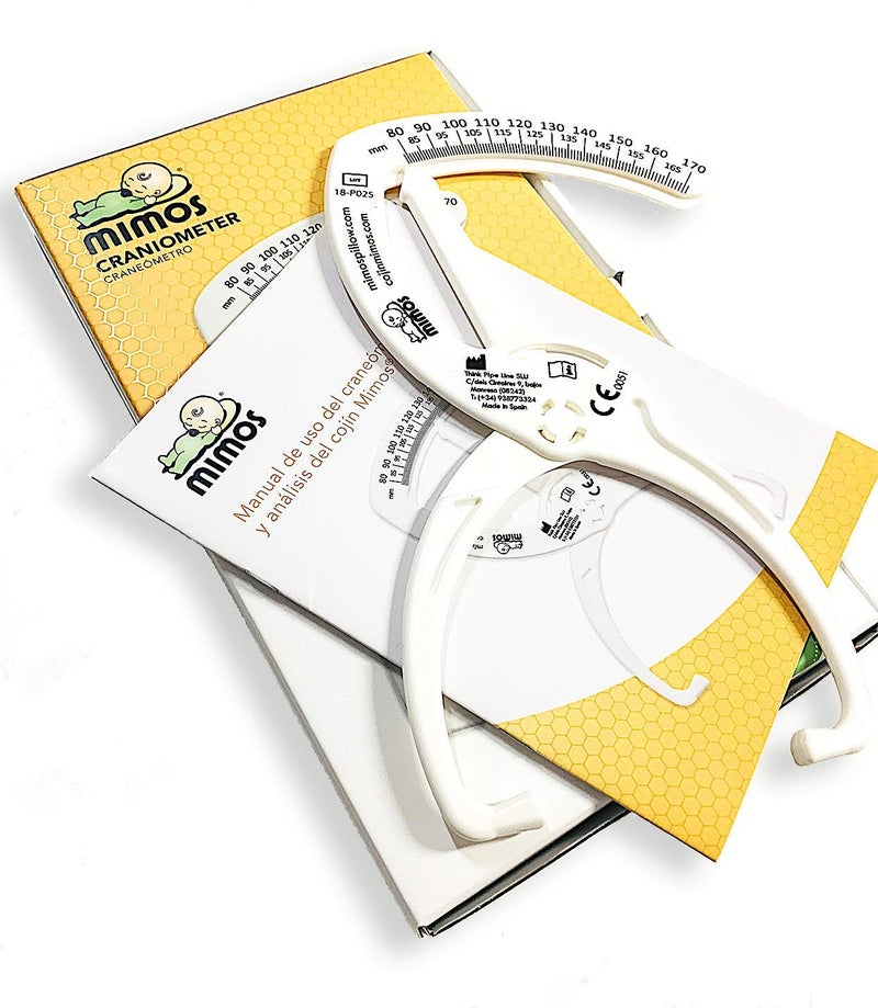Mimos Craniometer (1 Unit) - Cranial Asymmetry Measurement Tool, Diagnosis and Follow-up of Baby Flat Head Syndrome, Plagiocephaly Assessment. - Image 3