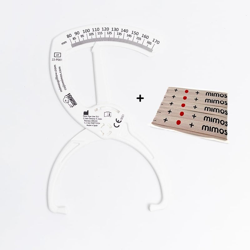 Mimos Craniometer (1 Unit) - Cranial Asymmetry Measurement Tool, Diagnosis and Follow-up of Baby Flat Head Syndrome, Plagiocephaly Assessment. - Image 1