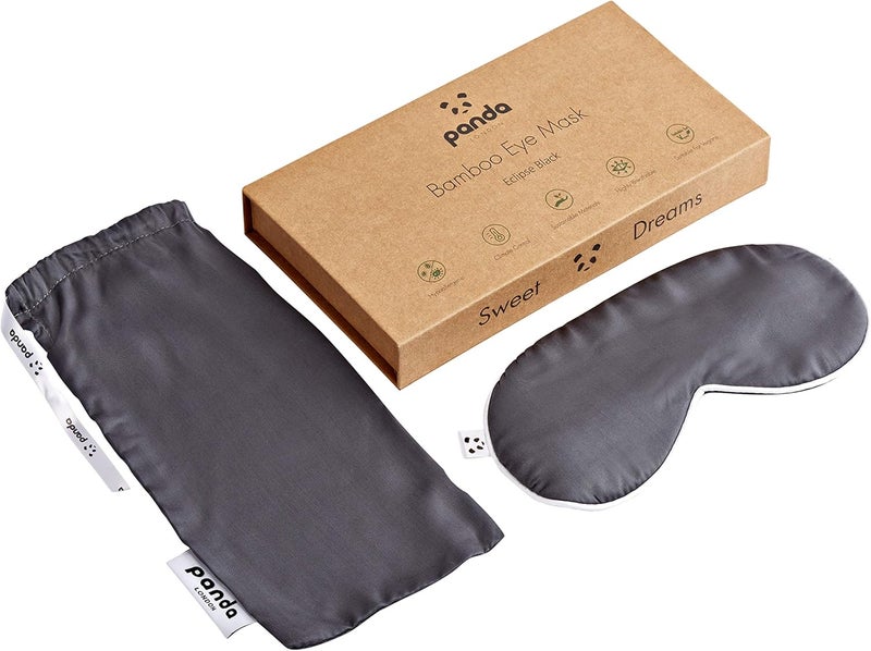 Panda Bamboo Eye Mask Urban Grey - Image 1