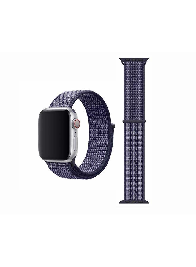 Perfii Replacement Band For Apple Watch Series 6/SE/5/4/3/2/1 Purple Pulse - Image 1