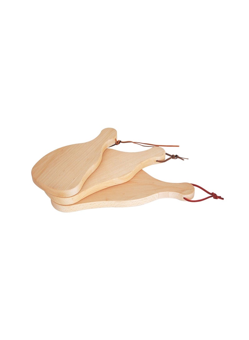 Eppicotispai Beechwood Cutting Board with Hanging String (31x14.5x3cm)
